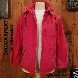 Giacca Sport Red windbreaker light jacket